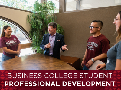 Business College Student Professional Development Tile Image