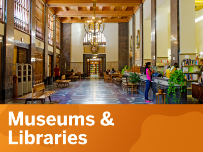 Museums & Libraries Tile Image