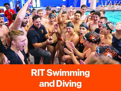 RIT Swimming and Diving Tile Image