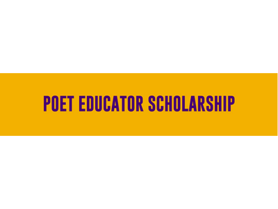 Poet Educator Scholarship Tile Image