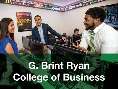 G. Brint Ryan College of Business Tile Image