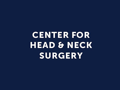Center for Head and Neck Surgery Tile Image