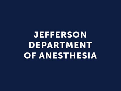 Jefferson Department of Anesthesia Tile Image