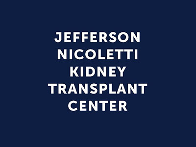 Jefferson Nicoletti Kidney Transplant Center Tile Image