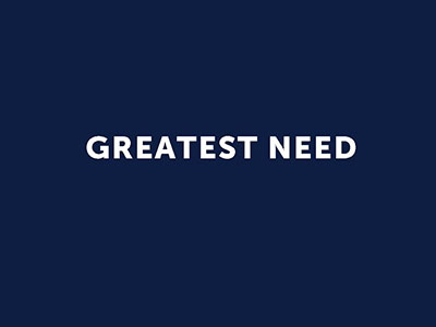 Greatest Need Tile Image