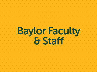 Baylor Faculty and Staff Tile Image