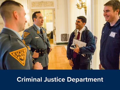 Criminal Justice Department Tile Image