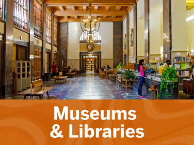 Museums & Libraries Tile Image