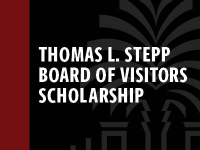 Thomas L. Stepp Board of Visitors Scholarship Tile Image