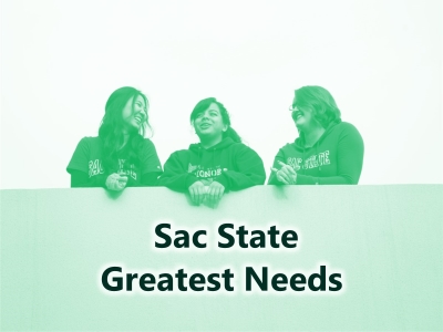 Sac State Greatest Needs Tile Image