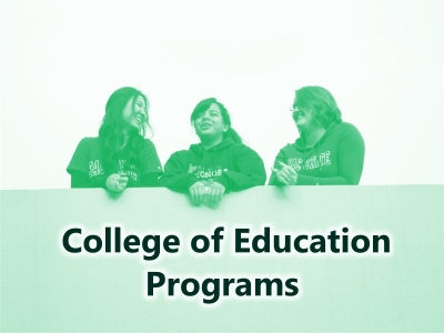 College of Education Programs Tile Image