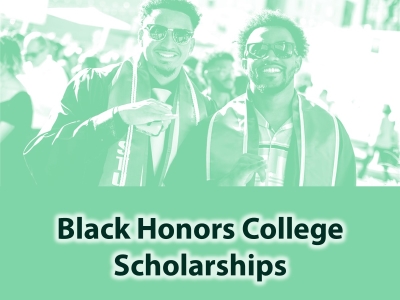 Black Honors College Scholarships Tile Image