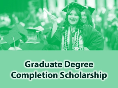 Graduate Degree Completion Scholarship Tile Image