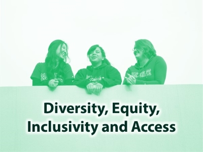 Equity, Diversity, Inclusivity & Access Tile Image