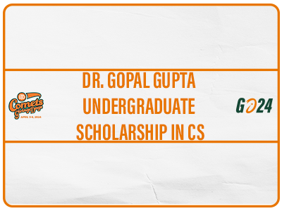 Dr. Gopal Gupta Undergraduate Scholarship in CS Tile Image