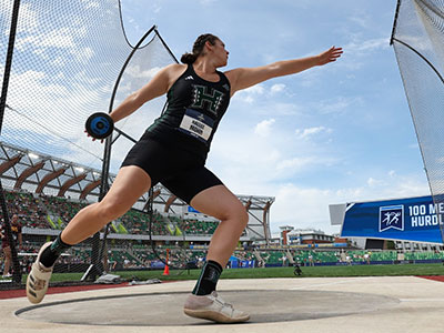 Rainbow Wahine Track & Field Tile Image