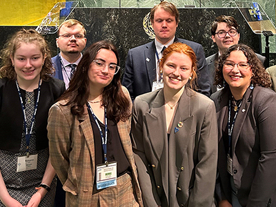 Traveling to the Model UN Conference Tile Image