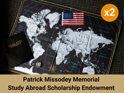 Patrick Missodey Memorial Study Abroad Fund(61086) Tile Image