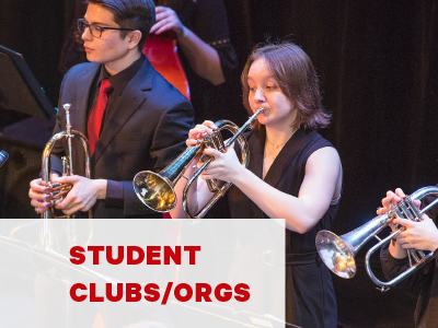 Student Clubs and Organizations Tile Image