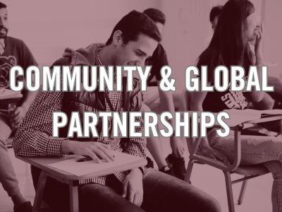 Community and Global Partnerships Tile Image