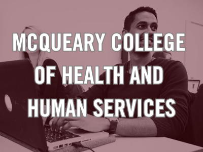 McQueary College of Health and Human Services Tile Image