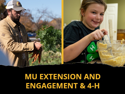MU Extension and Engagement & 4-H Tile Image