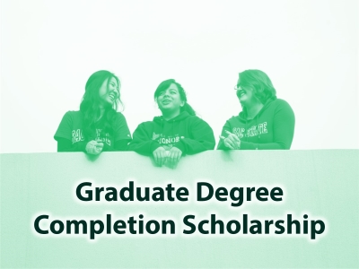Graduate Degree Completion Scholarship Tile Image