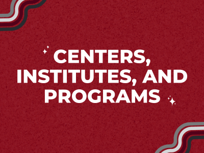 Centers, Institutes, and Programs Tile Image