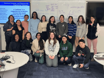 Women in Electrical & Computer Engineering Tile Image