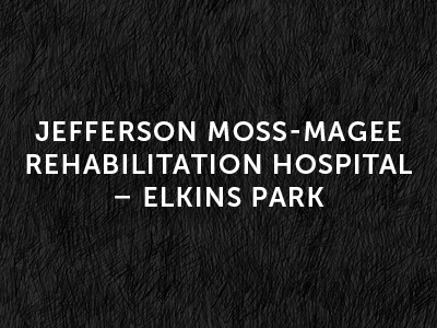 Jefferson Moss-Magee Rehabilitation - Elkins Park Tile Image