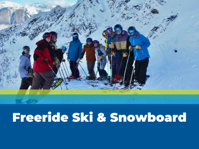Freeride Ski and Snowboard Club Tile Image