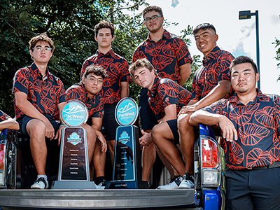 Vulcans Men’s Golf Tile Image
