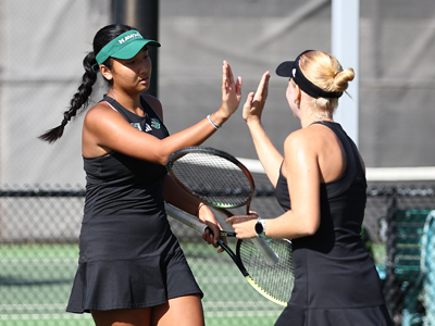 Rainbow Wahine Tennis Tile Image