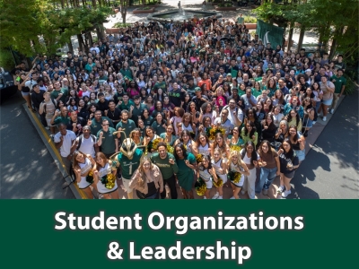 Student Organizations & Leadership Tile Image
