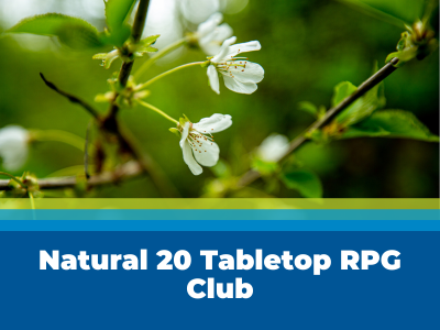Natural 20 Tabletop RPG Club Tile Image