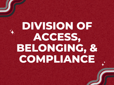 Division of Access, Belonging, & Compliance Tile Image