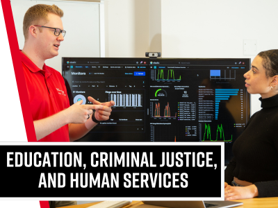 Education, Criminal Justice and Human Services Tile Image