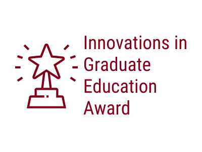 Innovations in Graduate Education Award Tile Image