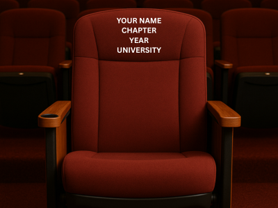 Theater Chair $2,500 Tile Image