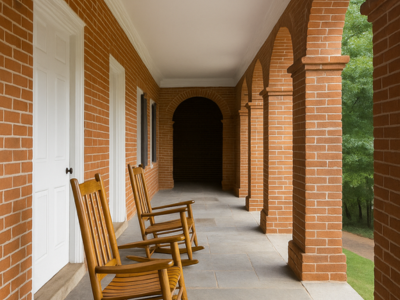 Lawn Building Portico $50,000 Tile Image