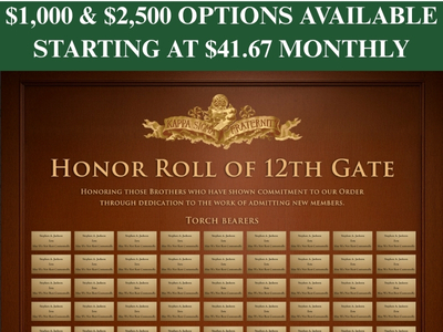 Honor Roll of the 12th Gate Tile Image