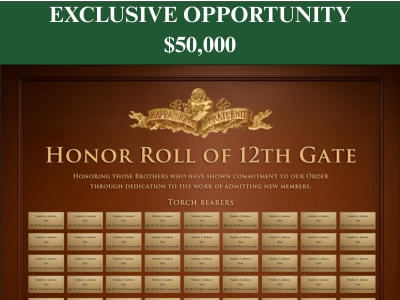 Honor Roll of the 12th Gate Tile Image