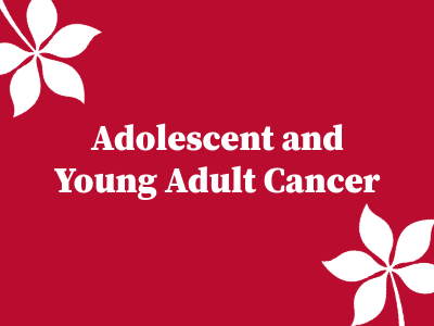 Adolescent & Young Adult Cancer Research (AYA) Tile Image