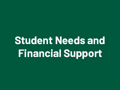 UAA Student Needs and Financial Support Tile Image