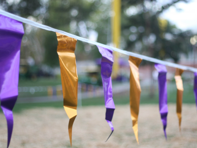 Violet and Gold Scholarship Tile Image