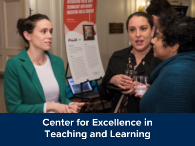 Center for Excellence in Teaching and Learning Tile Image