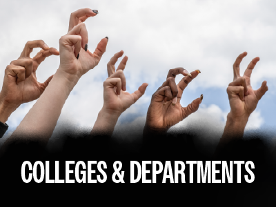 Colleges and Departments