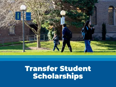Transfer Student Scholarships Tile Image