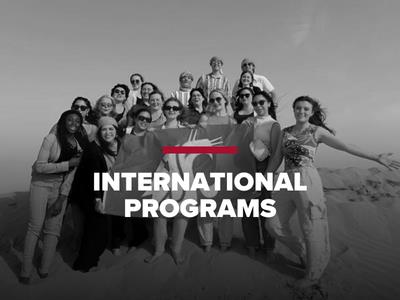 International Programs Tile Image