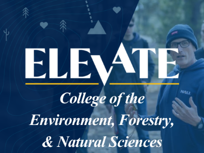 Elevate the College of Environment, Forestry & Natural Sciences Tile Image